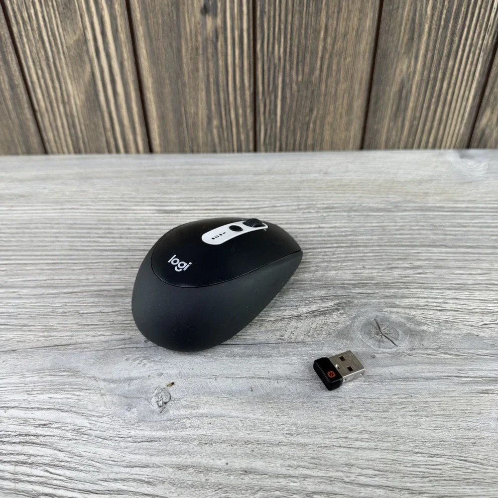 Logitech - M585 Multi Device Wireless Bluetooth Mouse - with Dongle - Gray